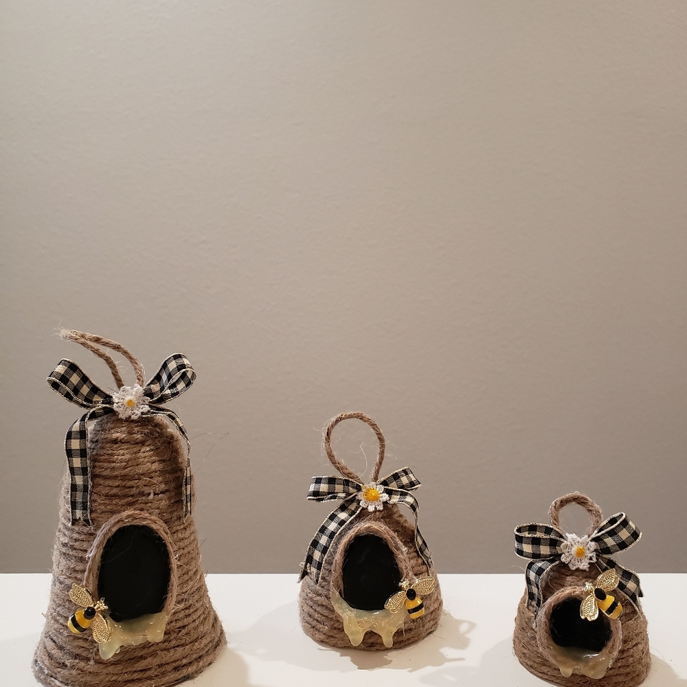 Bee Decor 3 Bee Skeps